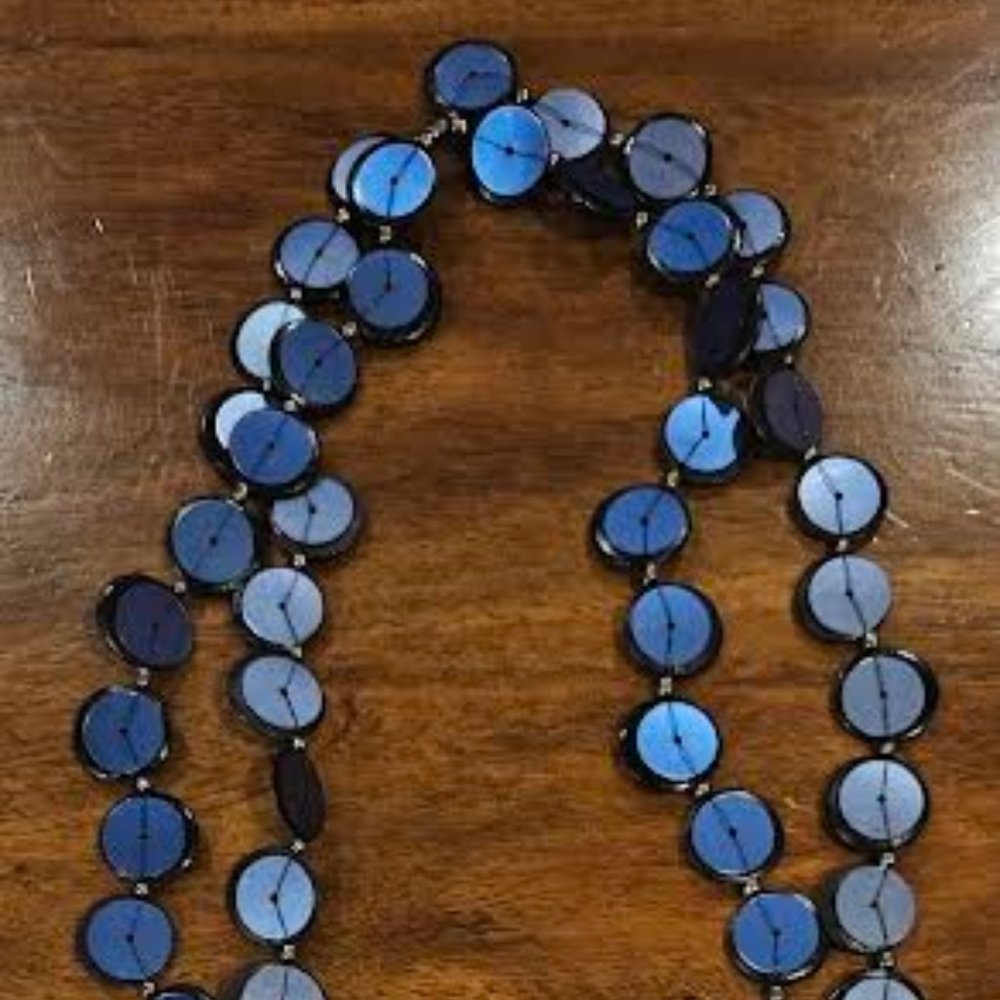 Nomination Italy Gioie di Vita Blue Button-esque Avant Garde - Art Deco Necklace